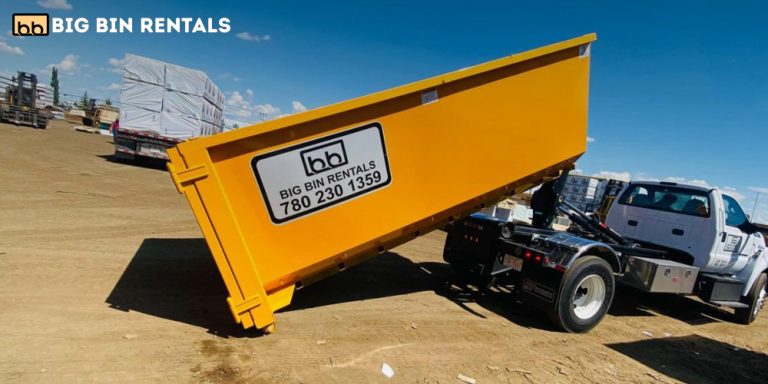 dumpster rentals Edmonton 768x384