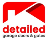 detailed garage door logo