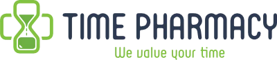 Time Pharmacy logo dark