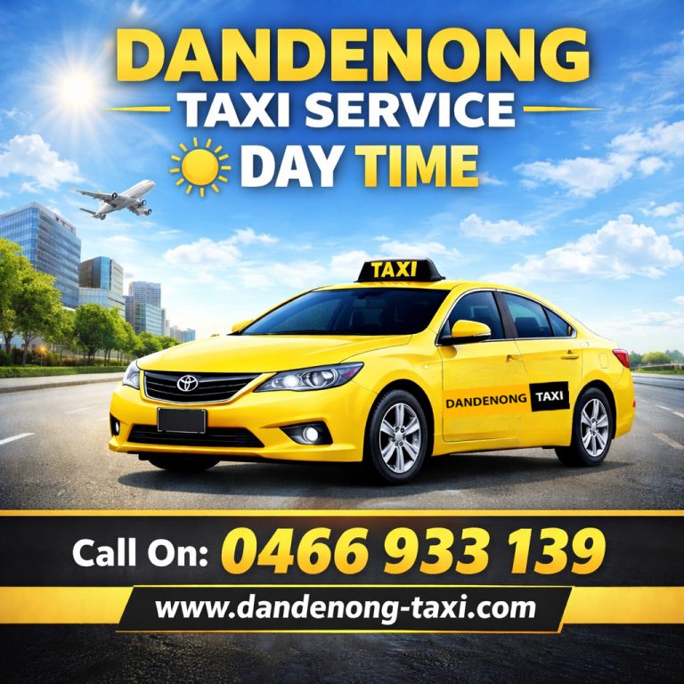 Dandenong Taxi Service daytime 768x768